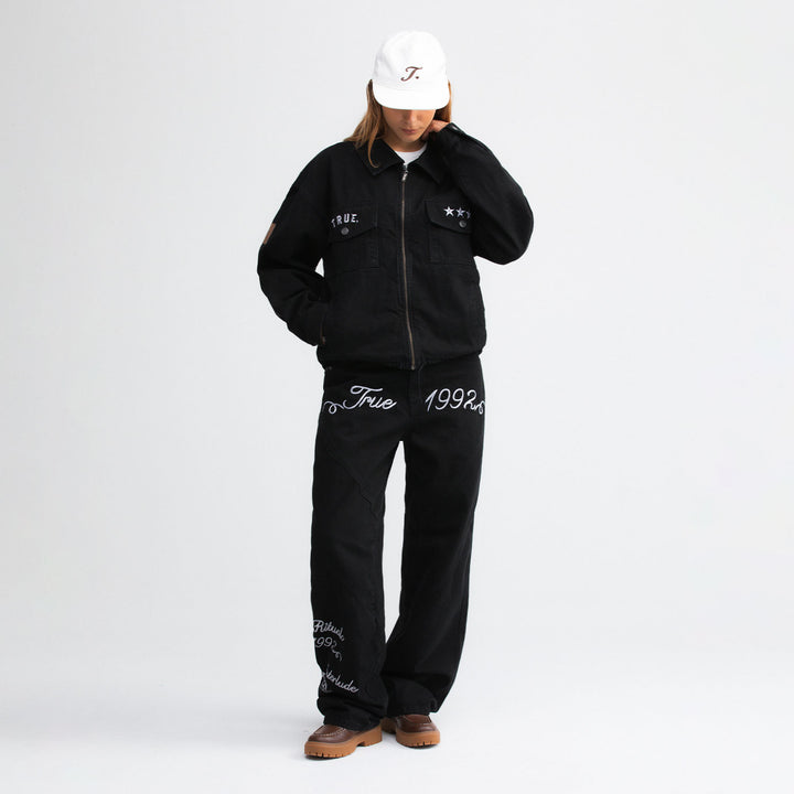 Interlude Boxy Jacket - Black