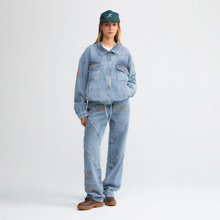 Interlude Boxy Jacket - Blue