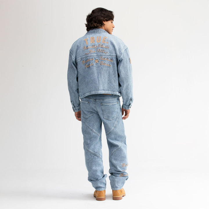 Interlude Boxy Jacket - Blue