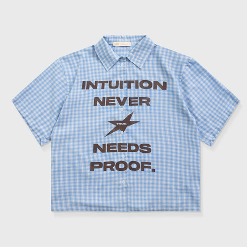 Intuition Button-Up Shirt - Baby Blue