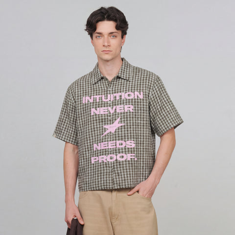 Intuition Button-Up Shirt - Green