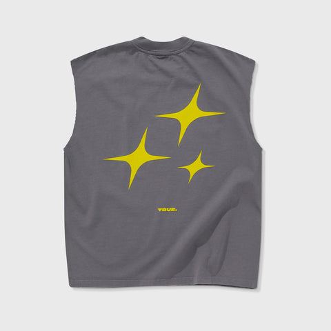 Intuition Sleeveless Tee - Gray