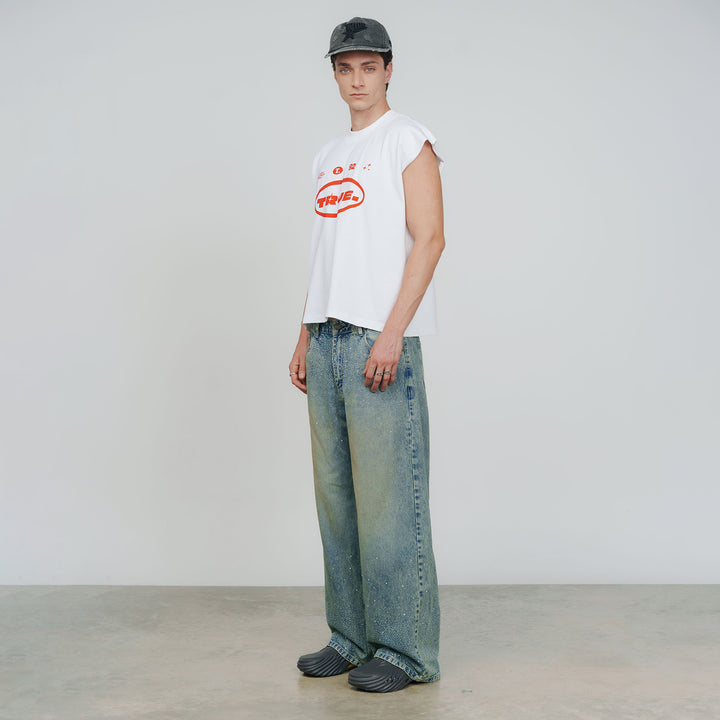 Intuition Sleeveless Tee - White