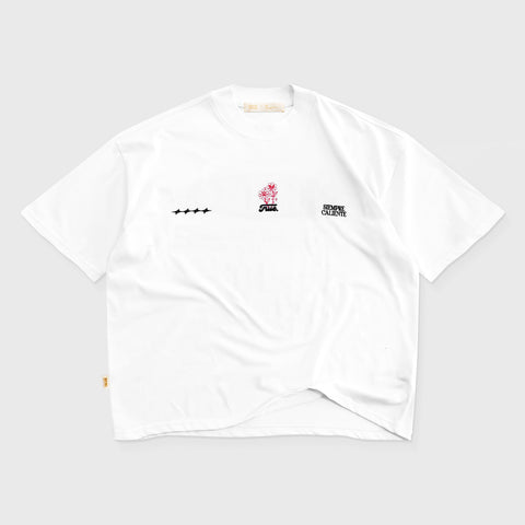 Latino Boxy T-Shirt - White