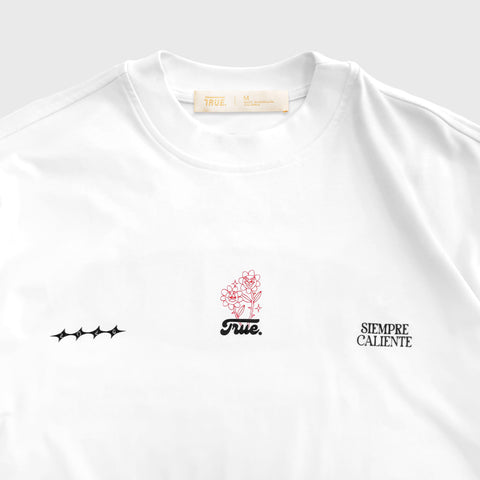 Latino Boxy T-Shirt - White