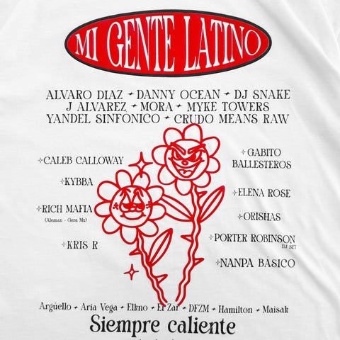 Latino Boxy T-Shirt - White