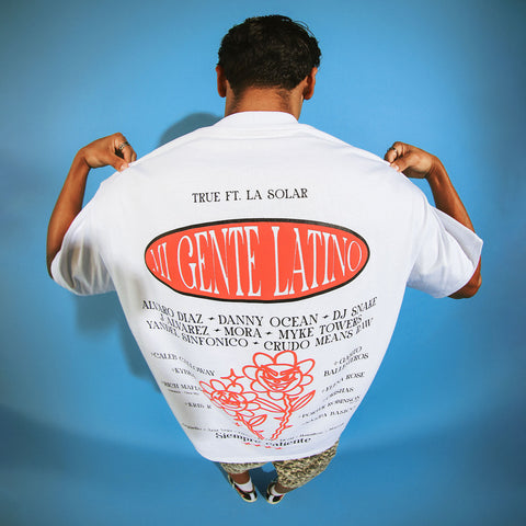 Latino Boxy T-Shirt - White