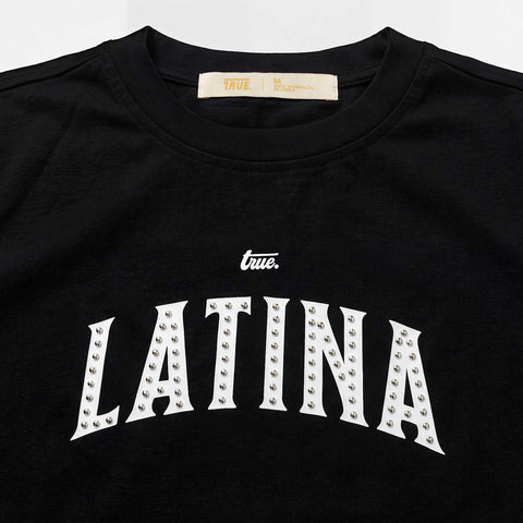 Latina Baby Tee - Black