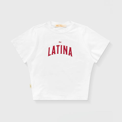Latina Baby Tee - White