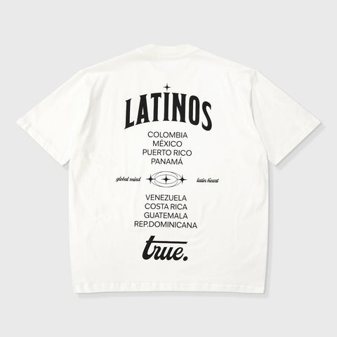 Latinos Oversized T-Shirt - Cream