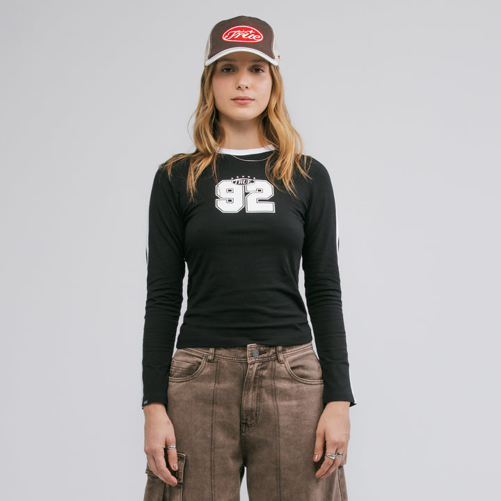 Lounge LS Tee - Black