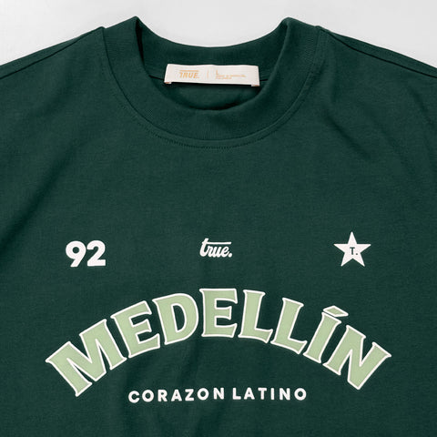 Medellin Latin Heart T-Shirt - Green