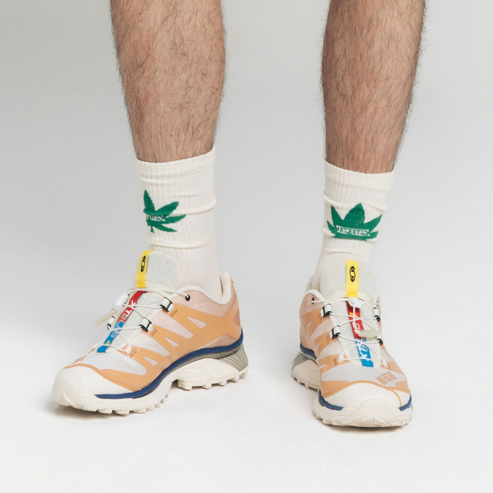 True X Herb Socks - Ivory