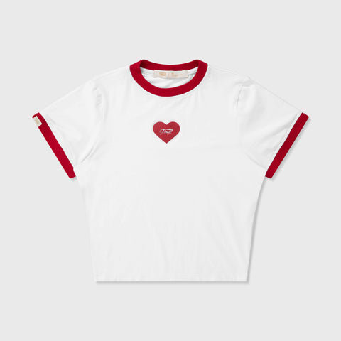 Memories Slim Tee - White