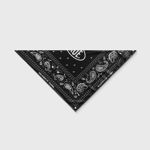 Paisley Bandana - Black
