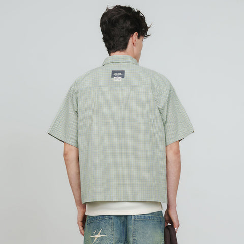 Prelude Button-Up Shirt - Olive Green