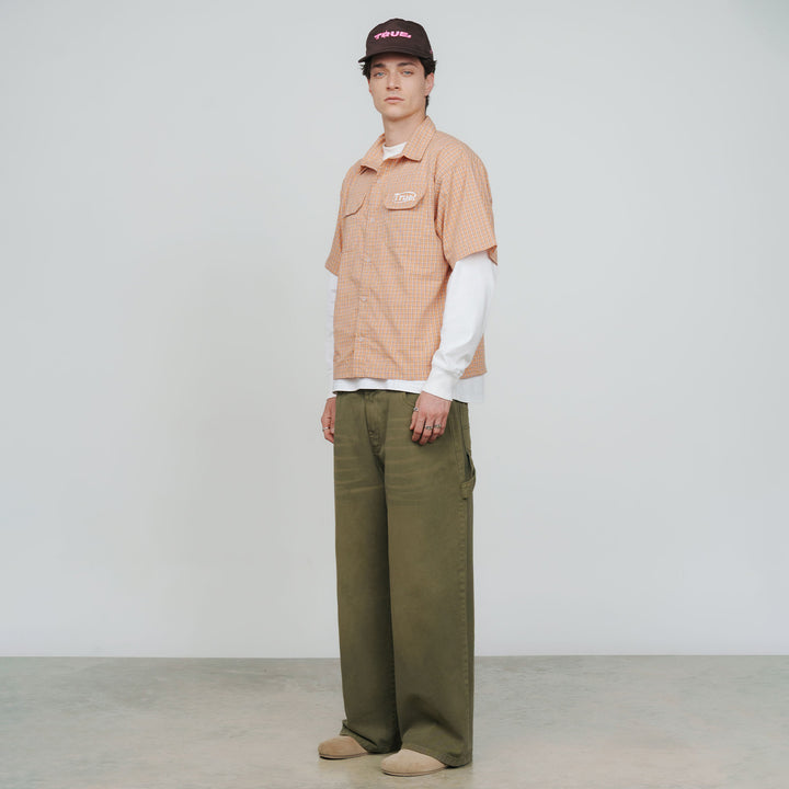 Prelude Button-Up Shirt - Terracota