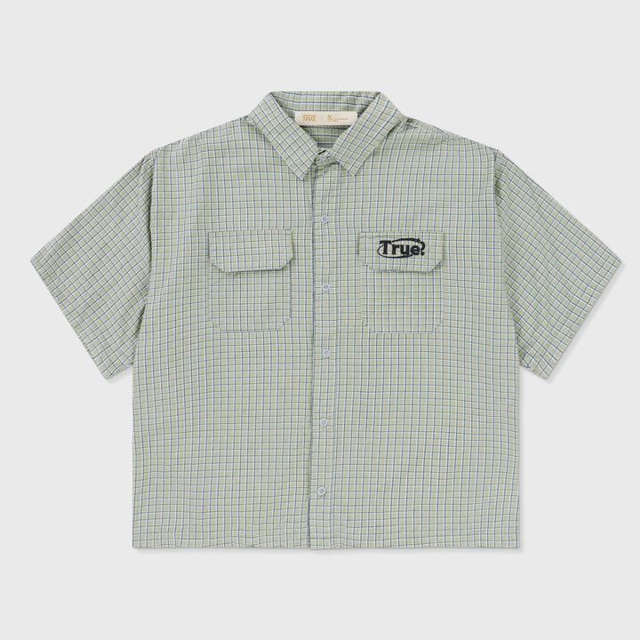 Prelude Button-Up Shirt - Olive Green