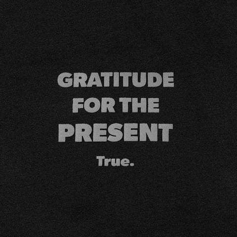 Present Wide Long Sleeve - Black