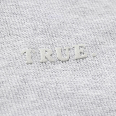 Ribbed Slim Tee - Gray