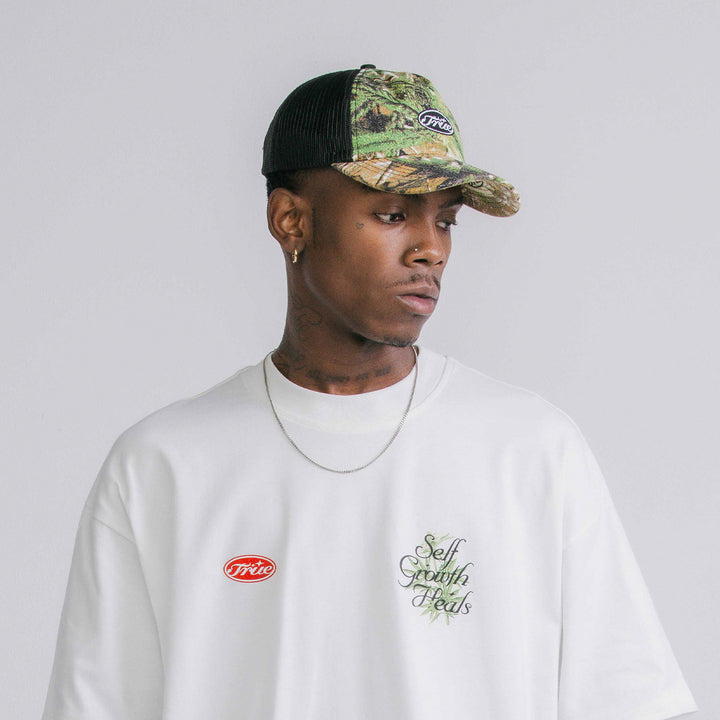 Self Growth Trucker Cap - Black