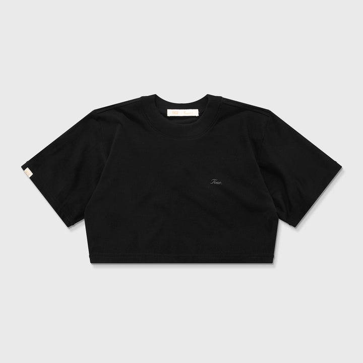 Signature Crop Top - Black
