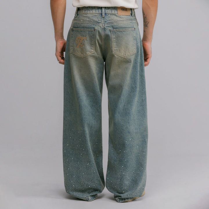Starry Night Jeans - Blue