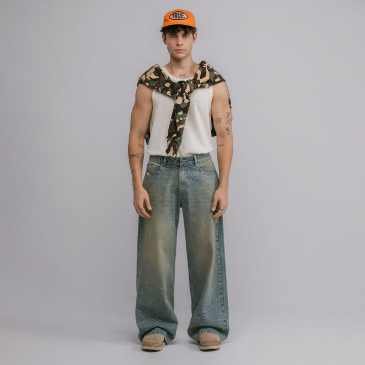 Starry Night Jeans - Blue