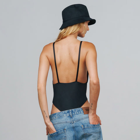 True Classic Bodysuit - Black