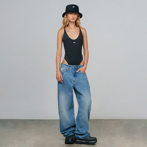 True Classic Bodysuit - Black