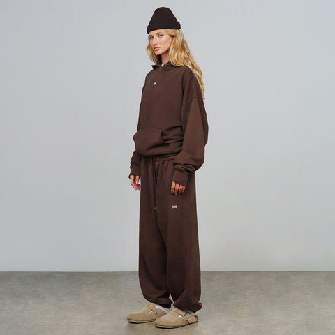 True Classic Hoodie - Brown