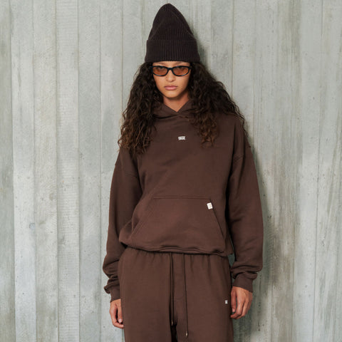 True Classic Hoodie - Brown