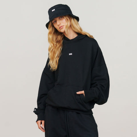 True Classic Hoodie - Deep Black