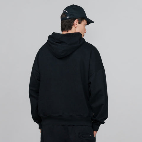 True Classic Hoodie - Deep Black