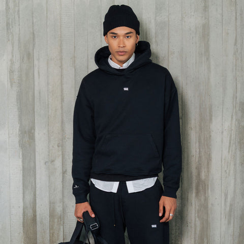 True Classic Hoodie - Deep Black