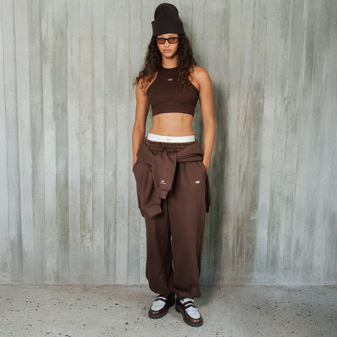 True Classic Jogger - Brown