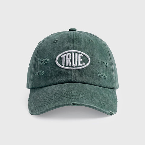 True Stamp Logo Cap - Washed Green