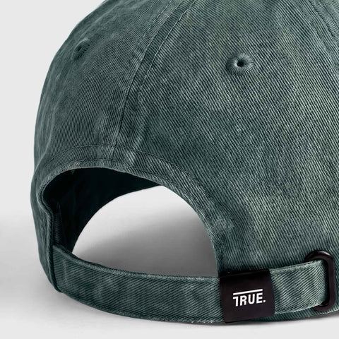True Stamp Logo Cap - Washed Green