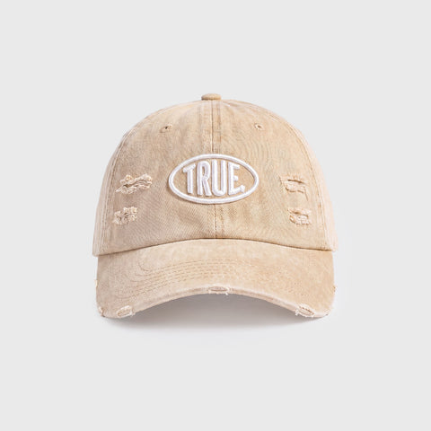 True Stamp Logo Cap - Washed Sand