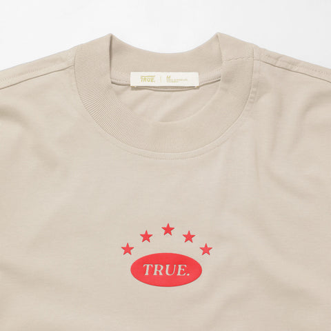 True Stars T-Shirt - Greige