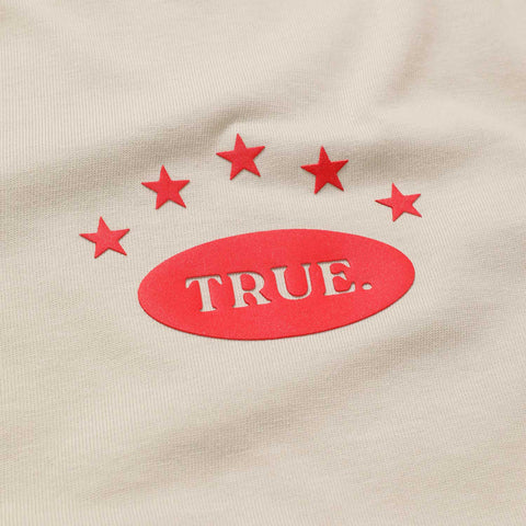 True Stars T-Shirt - Greige
