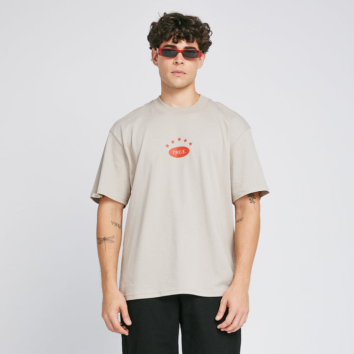 True Stars T-Shirt - Greige