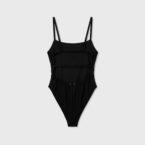 True X One Half Open Mesh Body - Black