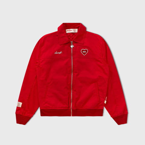 True X Smirnoff Bomber Jacket - Red