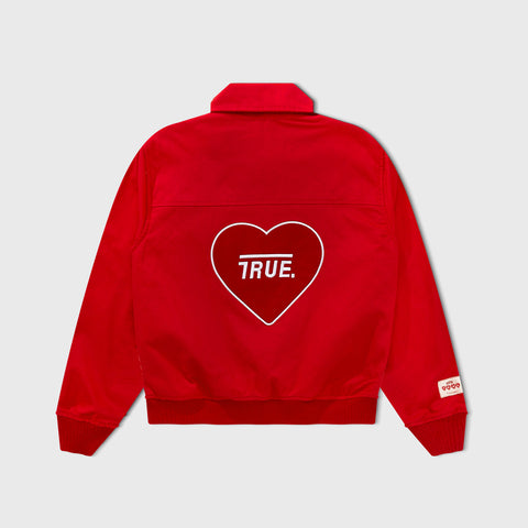 True X Smirnoff Bomber Jacket - Red