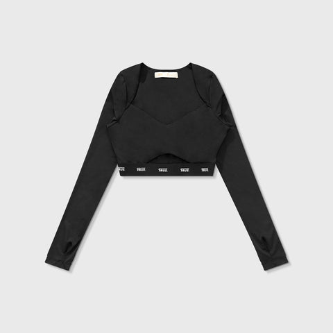 True Active Elastic LS Top - Black