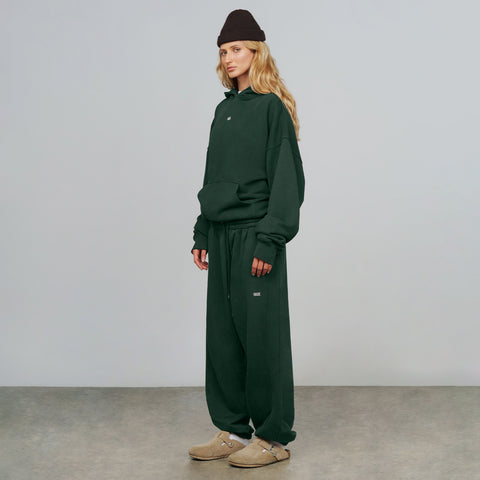 True Classic Hoodie - Pine Green