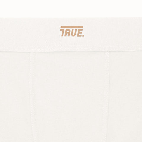 True Cotton Boxer Shorts - Cream