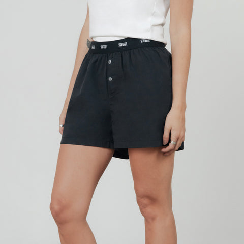 True Elastic Boxer - Black