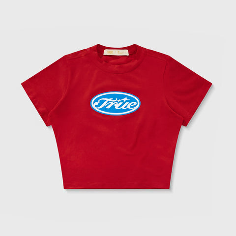 True Stamp Slim Tee - Red